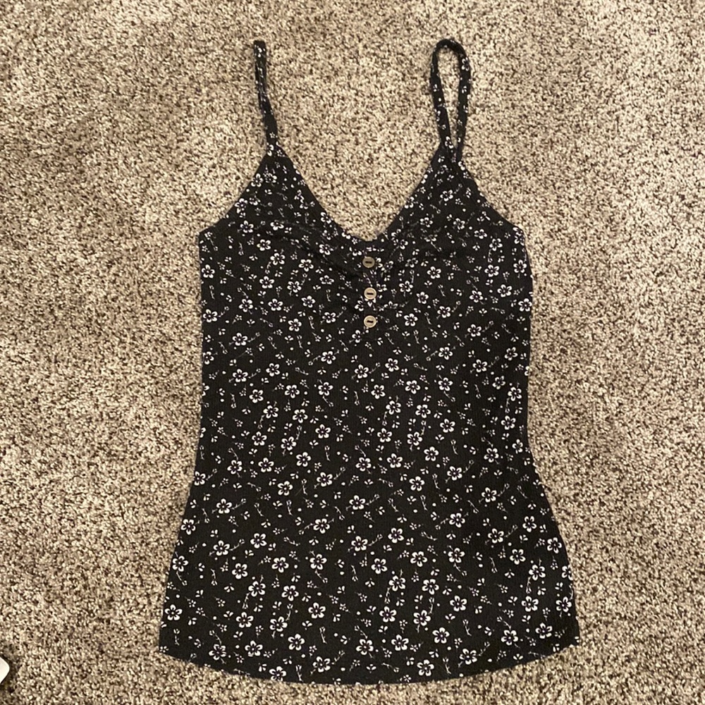 Floral tank top